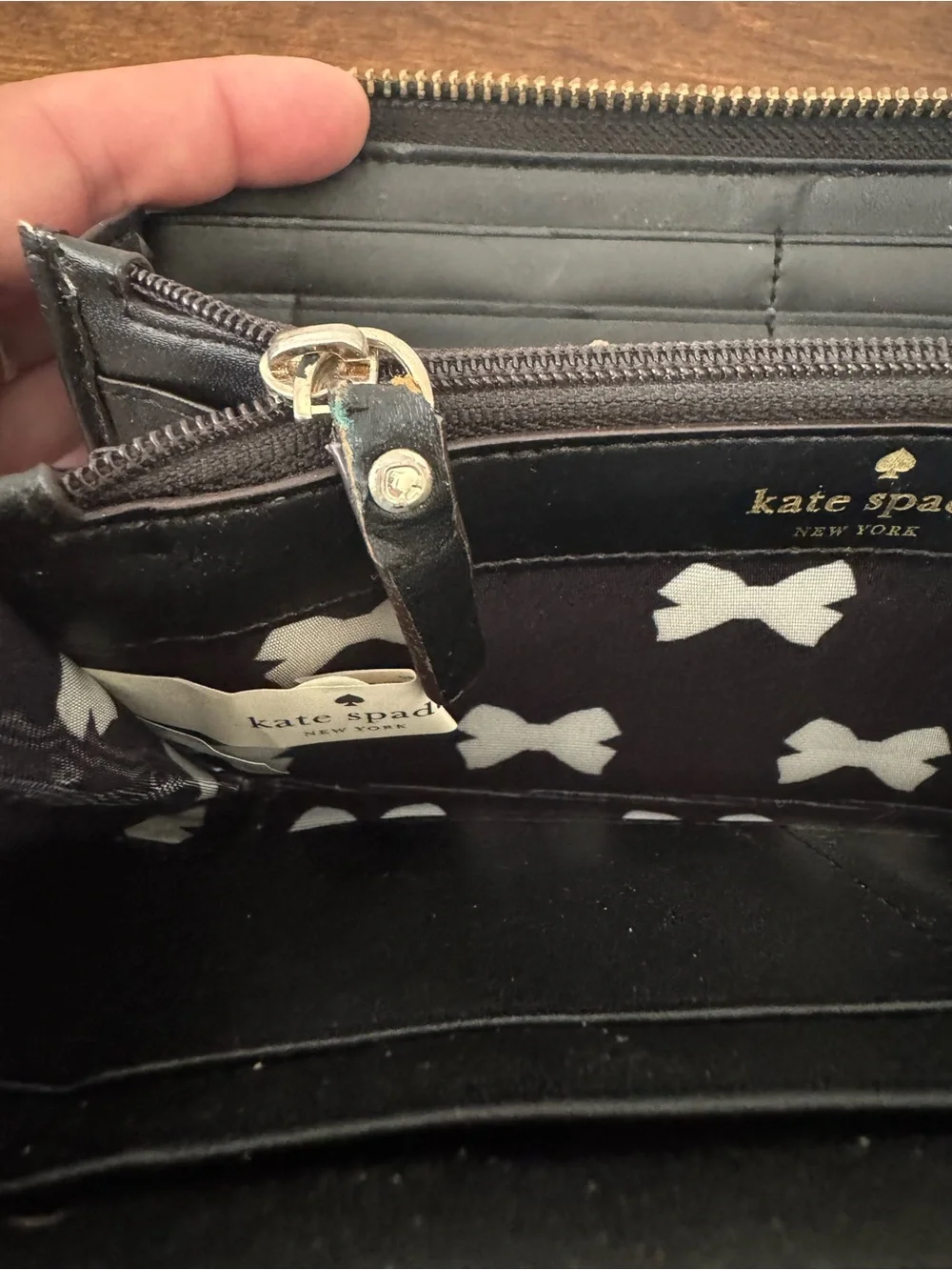 kate spade sleek black